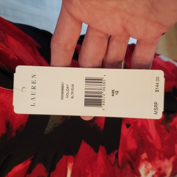 Lauren flowered cocktail dress - Picture 4 of 7